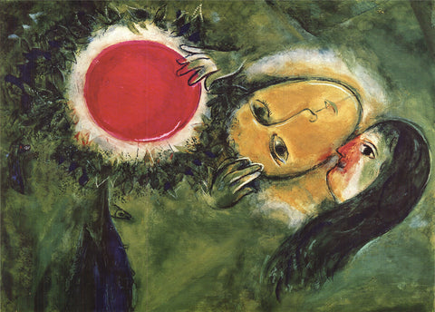 MARC CHAGALL Le Soleil a St. Jean, 1970