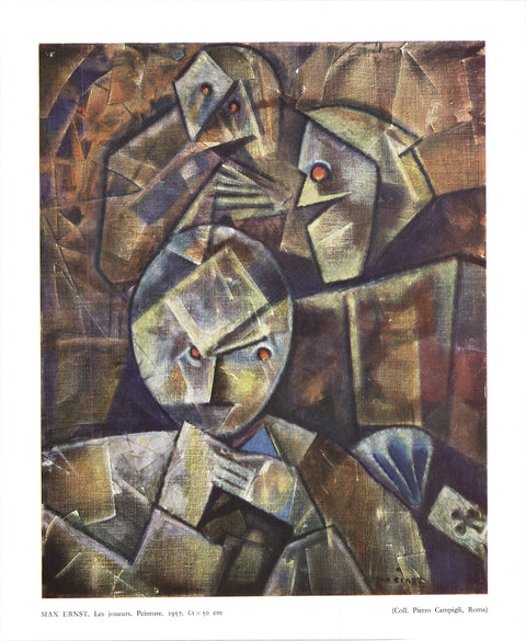 MAX ERNST Les Joueurs