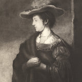 VAN RIJN REMBRANDT Saskia Van Uylenburgh, 1953