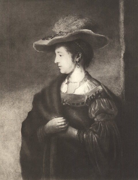 VAN RIJN REMBRANDT Saskia Van Uylenburgh, 1953