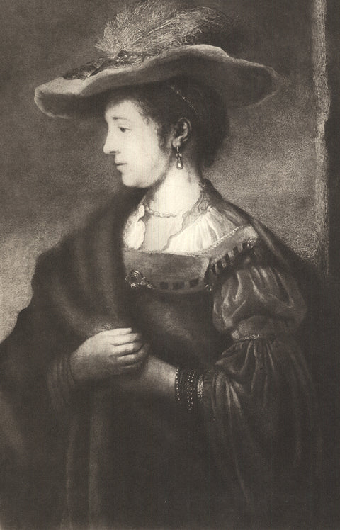 VAN RIJN REMBRANDT Saskia Van Uylenburgh, 1953