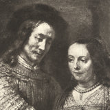 VAN RIJN REMBRANDT La Fiancee Juive (Detail), 1953