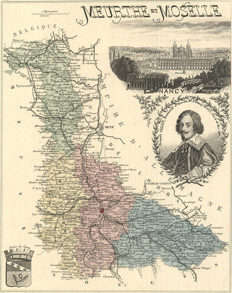 A. VUILLEMIN Meurthe and Moselle, 1869