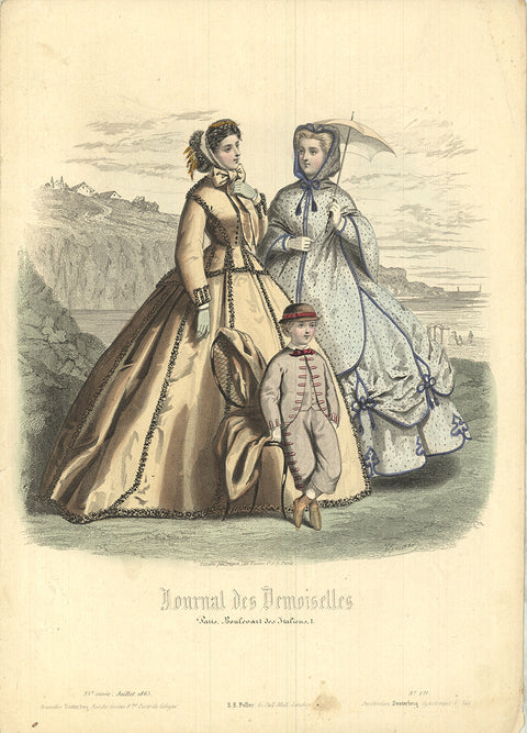 LAURE NOEL Journal des Demoiselles IV, 1865