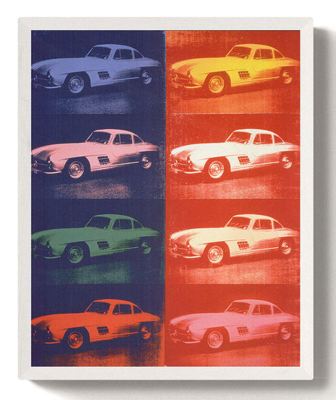 ANDY WARHOL Mercedes-Benz 300 SL Coupe x 8, 2010