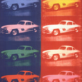 ANDY WARHOL Mercedes-Benz 300 SL Coupe x 8, 2010