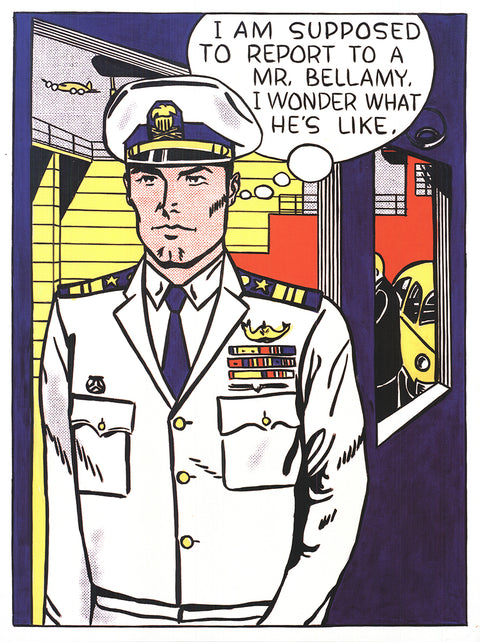 ROY LICHTENSTEIN Mr Bellamy, 2010