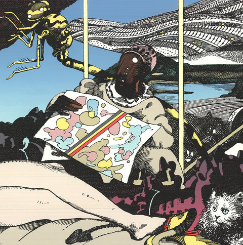 MILTON GLASER Olympia and Ollie (After Manet), 1974 - Signed