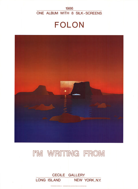 JEAN-MICHEL FOLON I'm Writing From, 1986