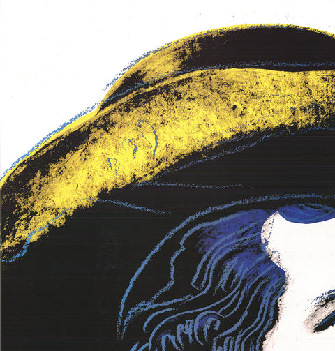 ANDY WARHOL Goethe Black and Yellow , 1990