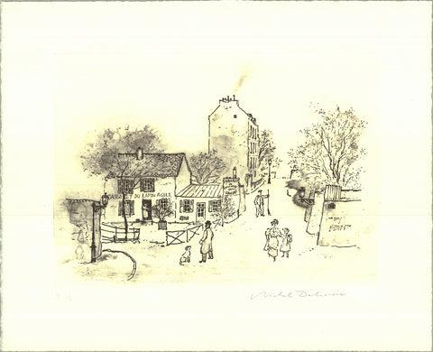 MICHEL DELACROIX Paris, 1990 - Signed