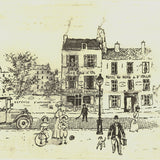 MICHEL DELACROIX Paris II, 1990 - Signed
