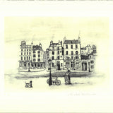 MICHEL DELACROIX Paris IV, 1985 - Signed