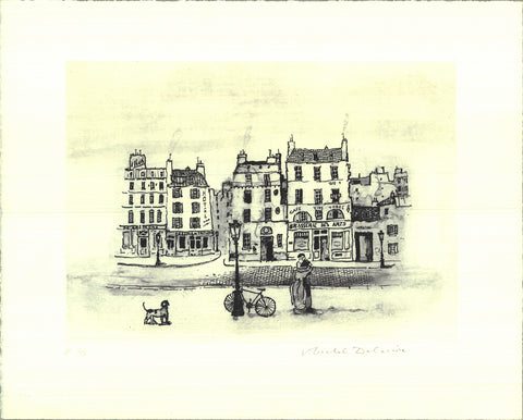 MICHEL DELACROIX Paris IV, 1985 - Signed