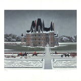 MICHEL DELACROIX Chasse a Cour, 1998 - Signed