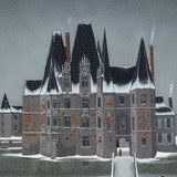 MICHEL DELACROIX Chasse a Cour, 1998 - Signed
