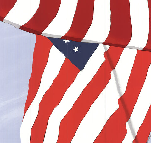 GRETCHEN DOW SIMPSON Flags, 1991 - Signed