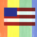 ROSS BLECKNER Gay Flag, 1993 - Signed