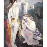 MARIE LAURENCIN Two Young Girls in a Landscape, 1988