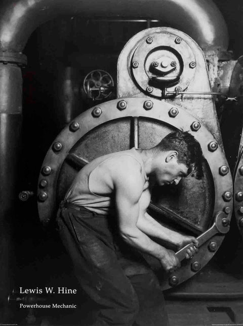 LEWIS HINE Powerhouse Mechanic