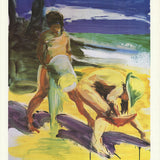 ERIC FISCHL Kids at the beach, 1986