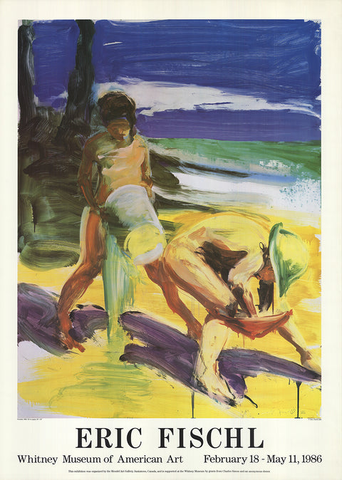 ERIC FISCHL Kids at the beach, 1986