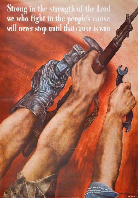 DAVID STONE MARTIN Strong in the Strength of the Lord..., 1942