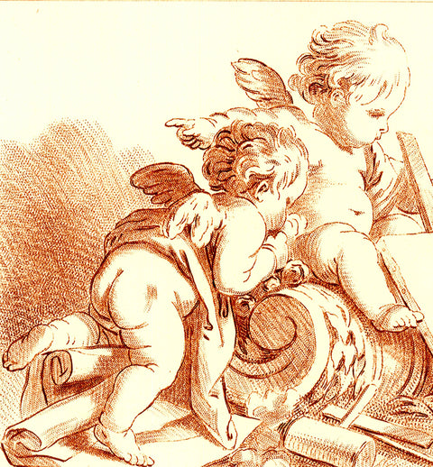 J.B. HUET Three Cherubs