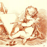 J.B. HUET Three Cherubs