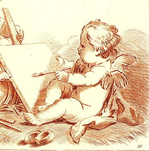 J.B. HUET Three Cherubs