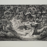 EUGENE BLERY Le Charlemagne (Foret de Fontainblue), 1991