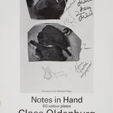 CLAES OLDENBURG Notes in Hand