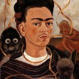 FRIDA KAHLO Self-Portrait with Monkey