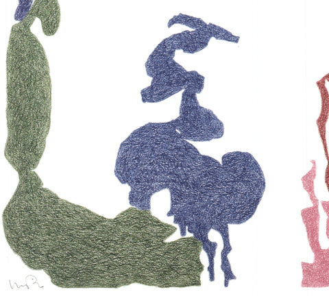 MONIQUE PRIETO Texture Shaping, 2002 - Signed