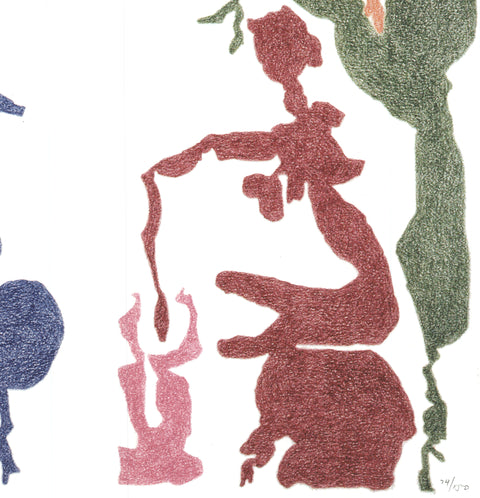 MONIQUE PRIETO Texture Shaping, 2002 - Signed