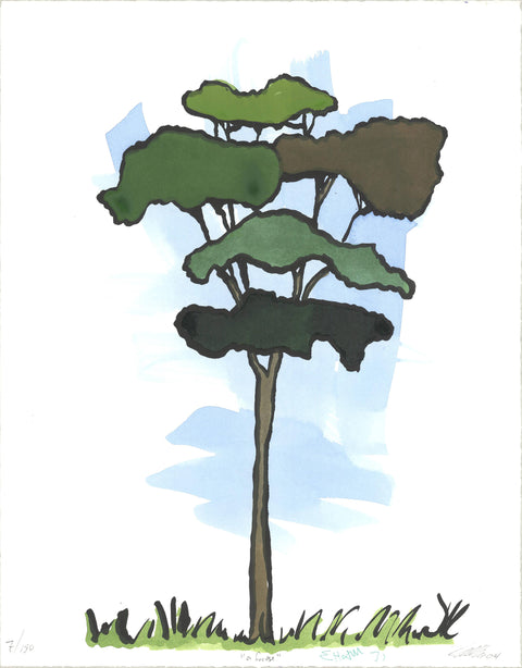 DAVE MULLER A Forest, 2004 - Signed