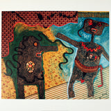 ENRICO BAJ Generale Nell'Intimita, 1977