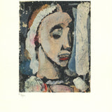 GEORGES ROUAULT Benigne Portrait, 1969