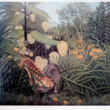 HENRI ROUSSEAU The Jungle, Tiger Attacking a Buffalo, 1981