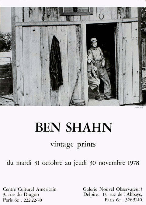 BEN SHAHN Arkansas, 1978