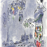 MARC CHAGALL The Magician of Paris, 1970