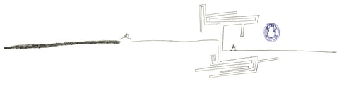 SAUL STEINBERG Going from All Except You, 2011