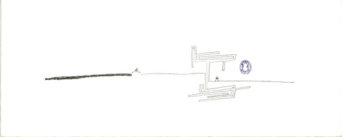 SAUL STEINBERG Going from All Except You, 2011