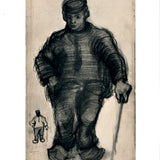 VINCENT VAN GOGH Peasant Walking