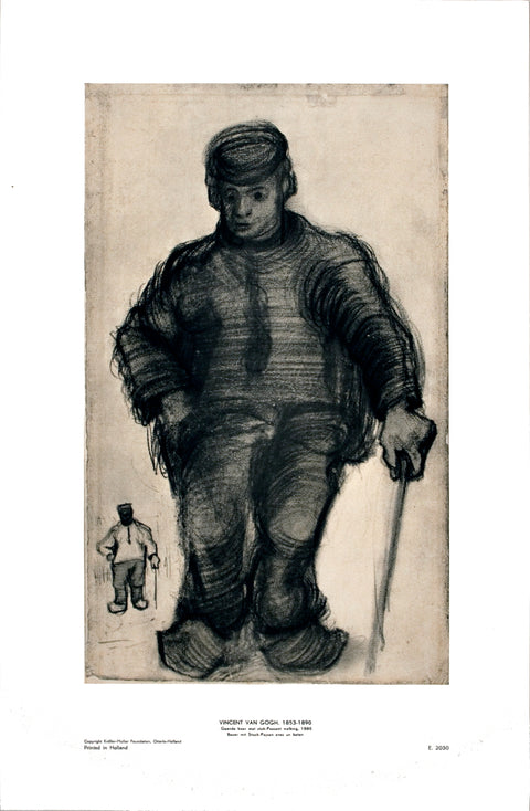 VINCENT VAN GOGH Peasant Walking