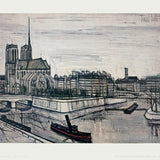 BERNARD BUFFET Paris, La Cite, 1961