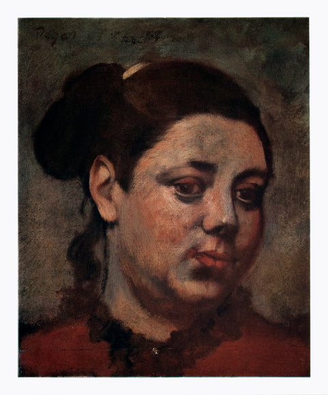 EDGAR DEGAS Portrait of a Woman
