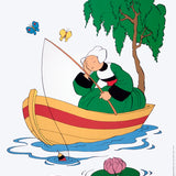 JOSEPH PINCHON Becassine a la peche
