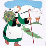 JOSEPH PINCHON Becassine et les Alpes