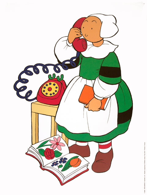 JOSEPH PINCHON Becassine au telephone